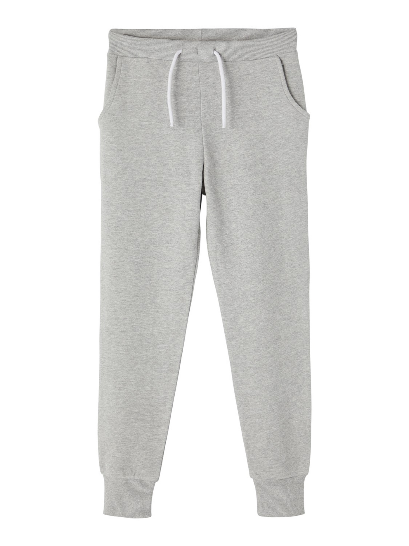 Lena Sweat Pants - Gray Melange - Name It - Grey