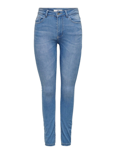 Performance Jeans - Light Blue (Mid Waist) - Jacqueline de Yong - Blue