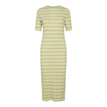 Load image into Gallery viewer, Roberta Dress - Mint Stripe - Liberté - Yellow 2
