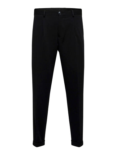 Flex Pants - Black - Selected Homme - Black