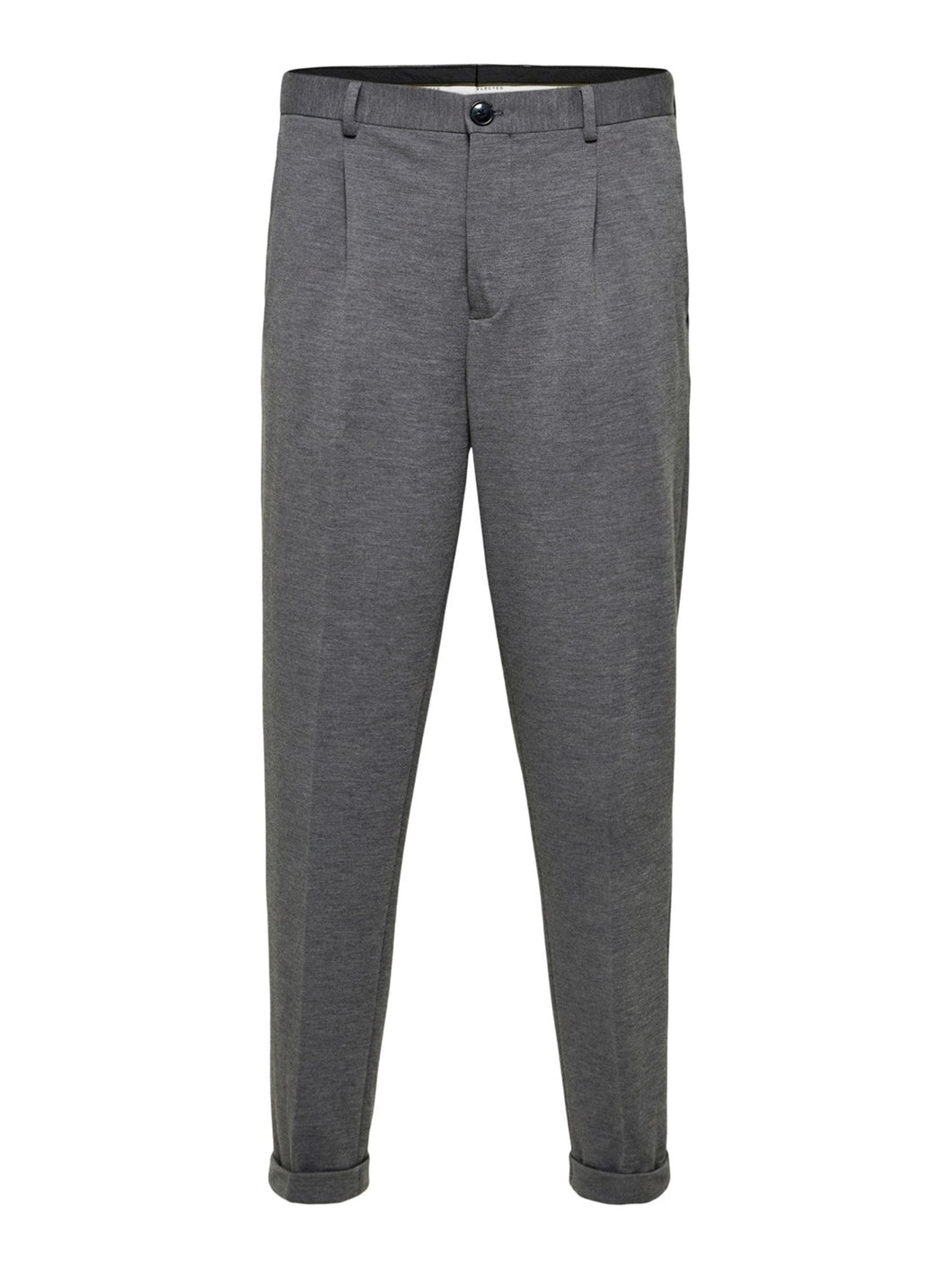 Flex Pants - Gray - Selected Homme - Grey