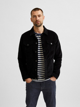 Load image into Gallery viewer, Jeppe Corduroy Jacket - Black - Selected Homme - Black
