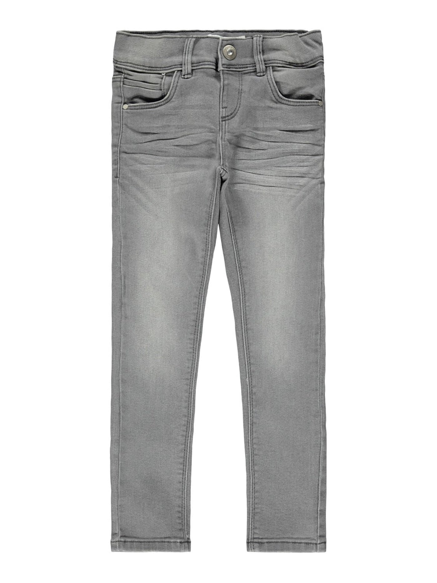 Skinny fit Jeans in organic cotton - Gray denim - Name It - Grey