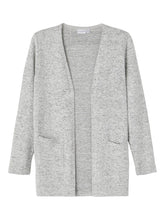 Load image into Gallery viewer, Victi Knit Cardigan - Gray Melange - Name It - Grey
