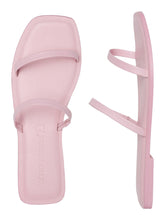 Charger l&#39;image dans la galerie, Leather Sandals - Roseate Spoonbill - Vero Moda - Pink
