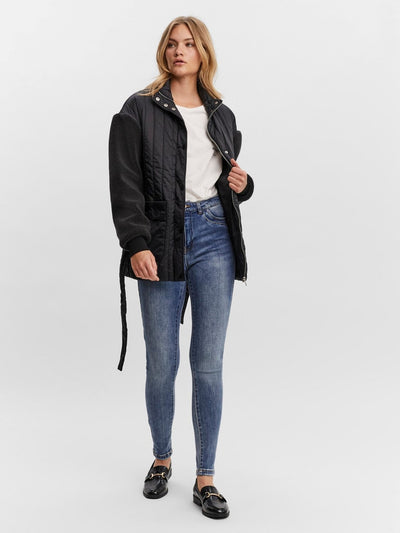 Lilla Tinna Teddy jacket - Black - Vero Moda - Black