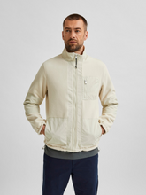 Load image into Gallery viewer, Nohr Fleece Jacket - Bone White - Selected Homme - White
