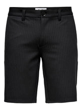 Charger l&#39;image dans la galerie, Mark shorts stripe - Black - Only &amp; Sons - Black 5
