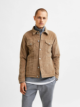 Load image into Gallery viewer, Jeppe Corduroy Jacket - Greige - Selected Homme - Khaki
