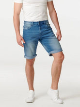 Charger l&#39;image dans la galerie, Denim Shorts - Blue - TeeShoppen - White
