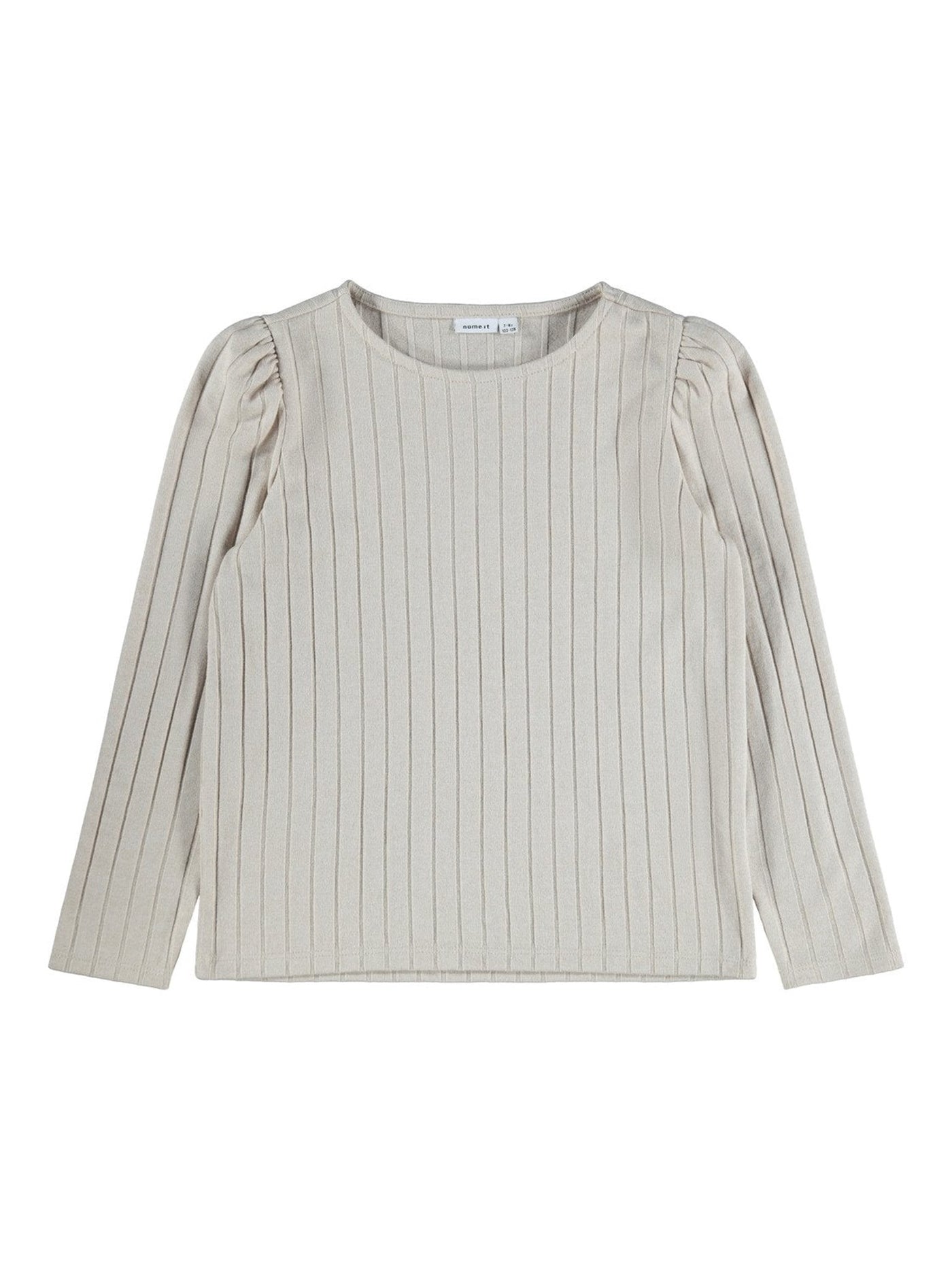 Frita sweater - Peyote Melange - Name It - White