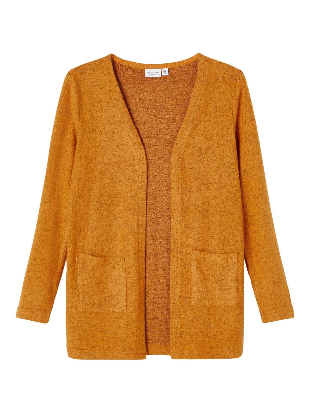 Victi Knit Cardigan - Thai Curry - Name It - Orange