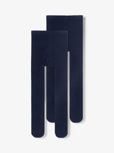 Carregar imagem no visualizador da galeria, 2 pack of tights - Dark Blue - Name It - Blue
