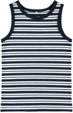 Carregar imagem no visualizador da galeria, 2-pack vests - Striped - Name It - Blue
