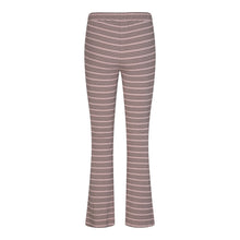 Load image into Gallery viewer, Natalia Flair Pants - Rose Gold Lurex - Liberté - Red 2
