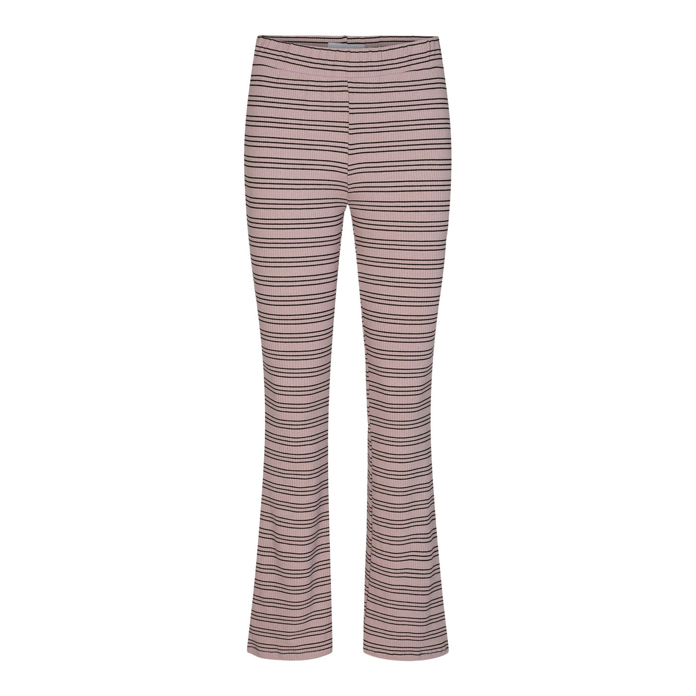 Natalia Flair Pants - Rose Gold Lurex - Liberté - Red