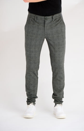 Mark Check Pants - Rosin - Only & Sons - Green