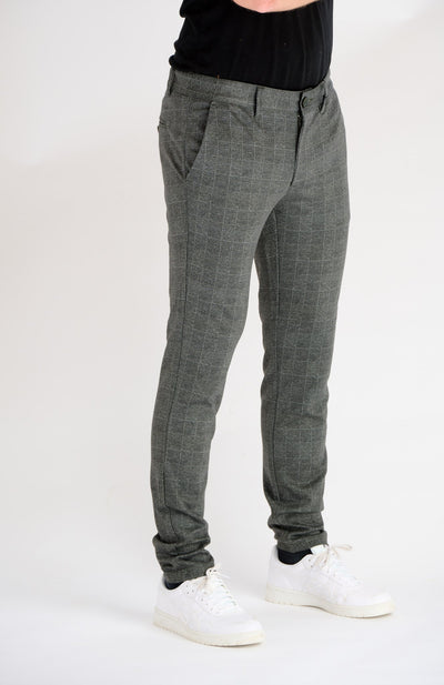 Mark Check Pants - Rosin - Only & Sons - Green 2