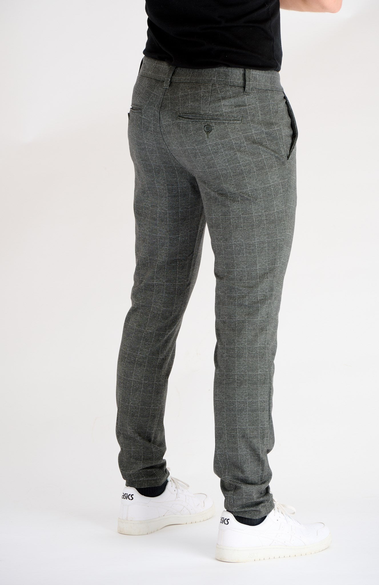 Mark Check Pants - Rosin - Only & Sons - Green 3