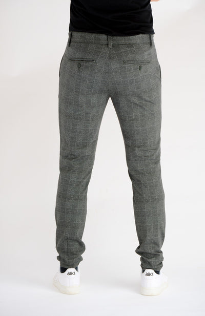 Mark Check Pants - Rosin - Only & Sons - Green 4