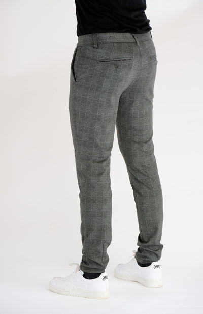 Mark Check Pants - Rosin - Only & Sons - Green 5