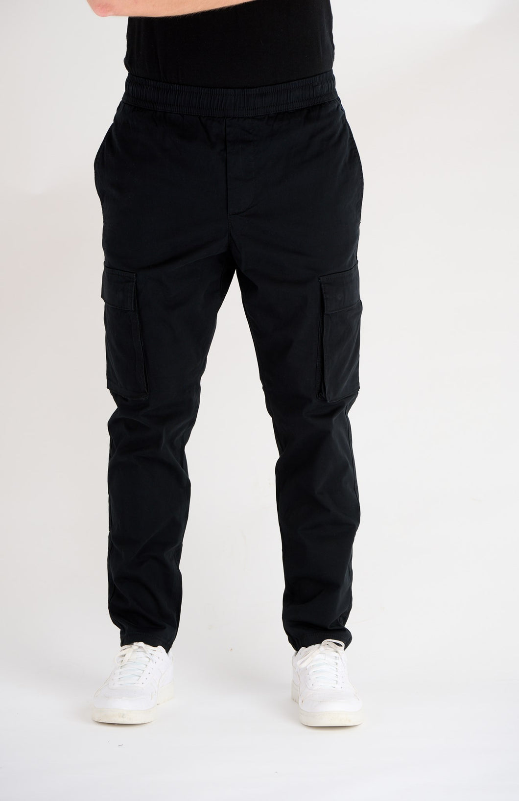 Cam Linus Cargo Pants - Black - Only & Sons - Black