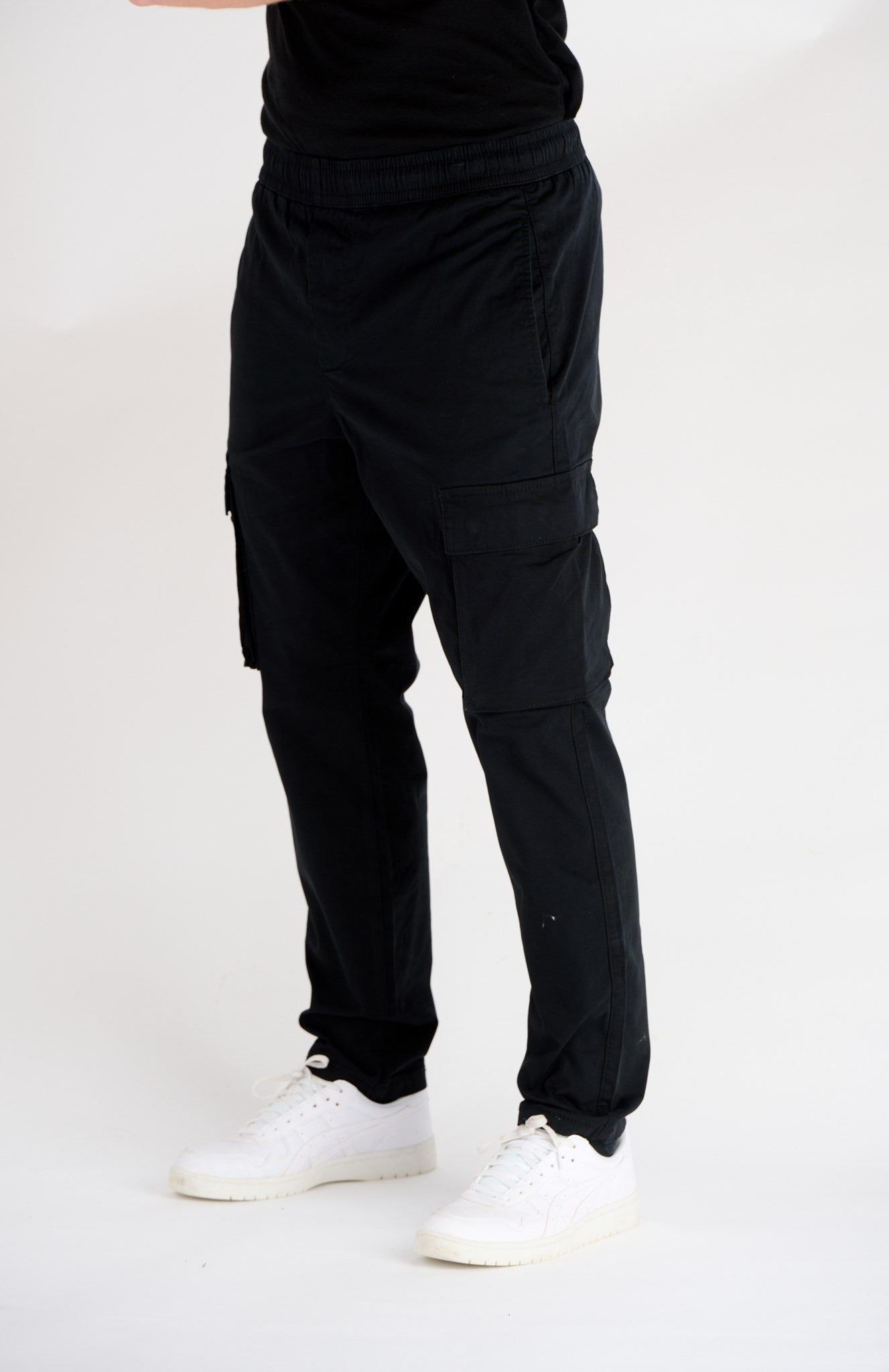 Cam Linus Cargo Pants - Black - Only & Sons - Black 6