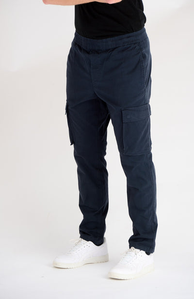 Cam Linus Cargo Pants - Dark Navy - Only & Sons - Blue 6