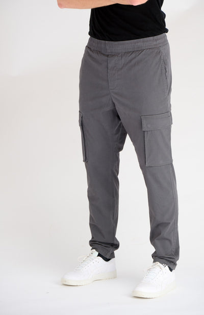 Cam Linus Cargo Pants - Grey Pinstripe - Only & Sons - Grey 6