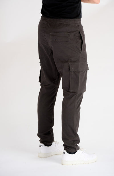 Cam Linus Cargo Pants - Licorice - Only & Sons - Black 3