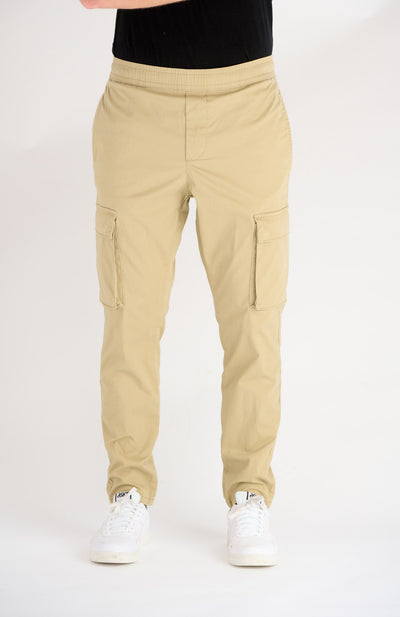 Cam Linus Cargo Pants - Twill - Only & Sons - Khaki