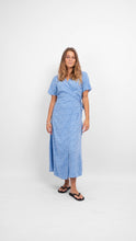 Load image into Gallery viewer, Ema Elise Wrap Dress - Marina - Object - Blue
