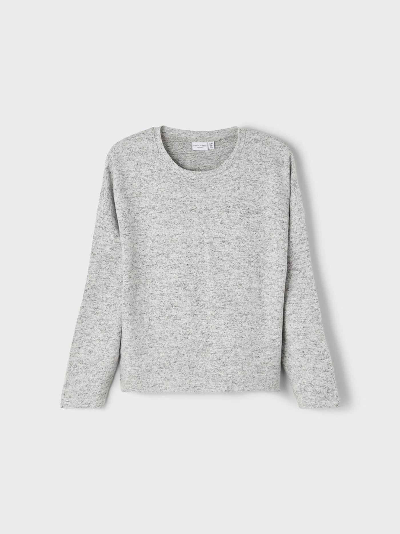 Victi Knit Sweaters - Gray Melange - Name It - Grey