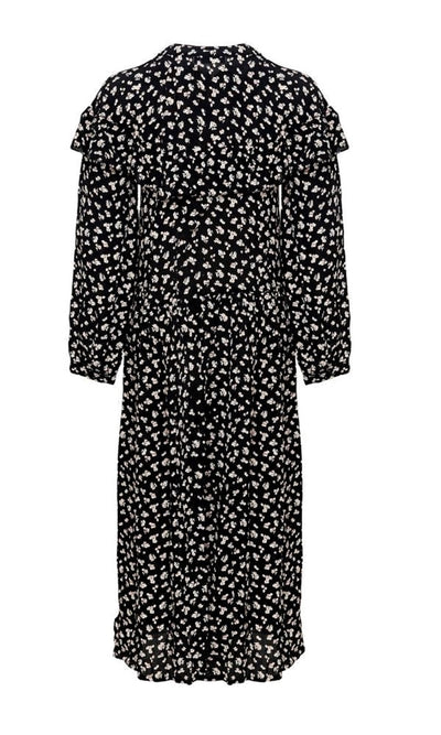 Amelia dress - Black flowered - Amis de Copenhague - Black 2