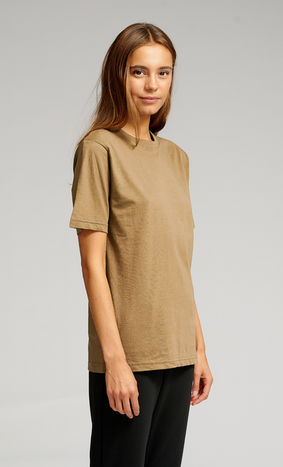 Oversized T-shirt - Khaki - TeeShoppen - Khaki 2