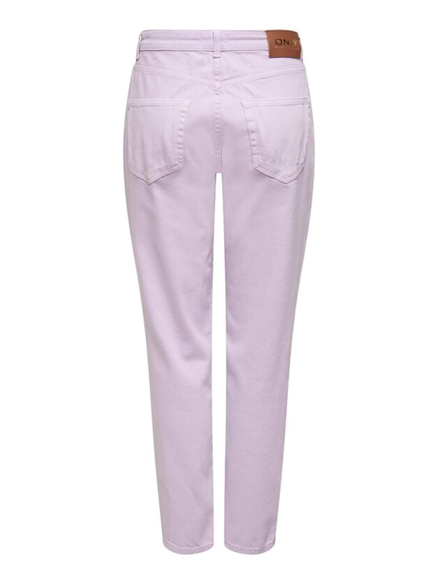 Solid Color Mom Pants - Orchid Bouquet - ONLY - Pink 2