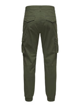 Load image into Gallery viewer, Mike cargo pants - Olive - Only &amp; Sons - Green 4
