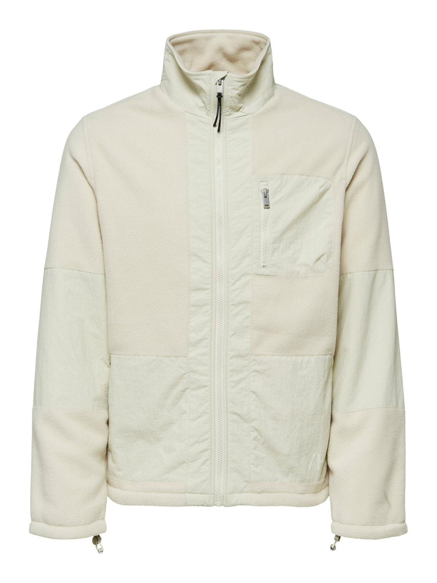 Nohr Fleece Jacket - Bone White - Selected Homme - White 2