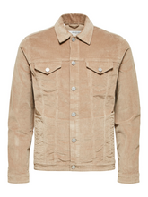 Load image into Gallery viewer, Jeppe Corduroy Jacket - Greige - Selected Homme - Khaki 4
