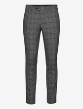 Charger l&#39;image dans la galerie, Performance Premium Pants - Dark gray (checkered) - Selected Homme - Grey 4
