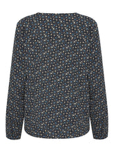 Charger l&#39;image dans la galerie, Piper Blouse - Spectra Yellow - Jacqueline de Yong - Navy 3
