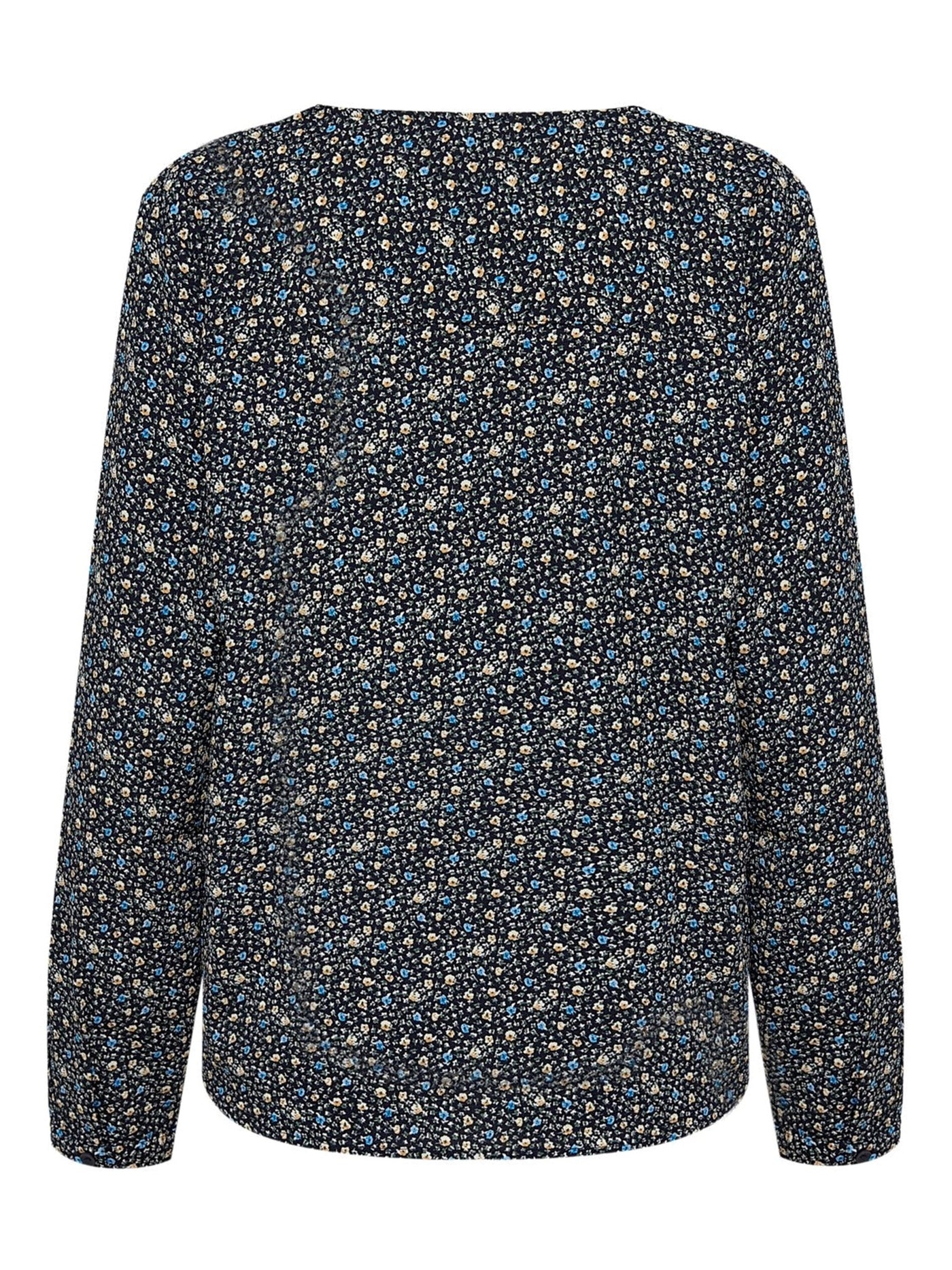 Piper Blouse - Spectra Yellow - Jacqueline de Yong - Navy 3