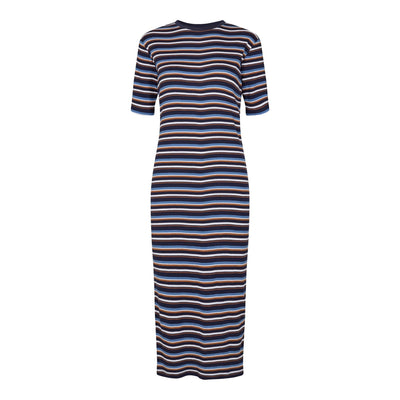 Roberta Dress - Navy Stripe - Liberté - Blue 3