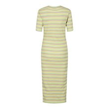 Load image into Gallery viewer, Roberta Dress - Mint Stripe - Liberté - Yellow 3
