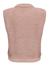 Load image into Gallery viewer, Knitted Vest - Rose Dawn - ONLY - Pink 2
