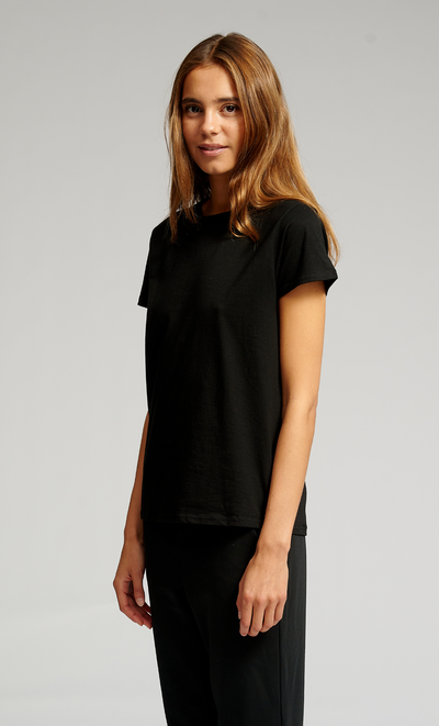 Basic T-Shirt - Black - TeeShoppen - Black 3