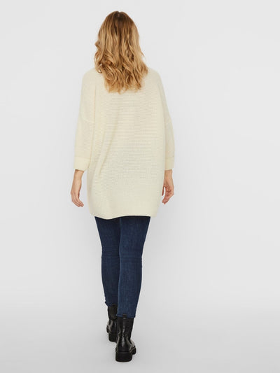 Leanna knit sweater - Birch - Vero Moda - White 3