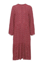 Carregar imagem no visualizador da galeria, Anna long-sleeved dress - Sundried Tomato - Amis de Copenhague - Red 5
