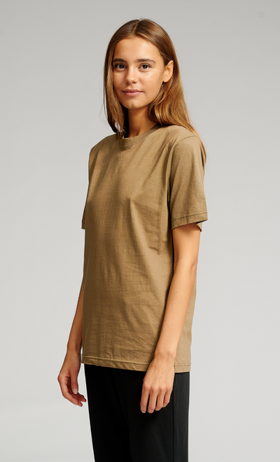 Oversized T-shirt - Khaki - TeeShoppen - Khaki 3