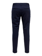 Load image into Gallery viewer, Mark Striped Pants - Rosin/Dark Navy - Only &amp; Sons - Blue 5
